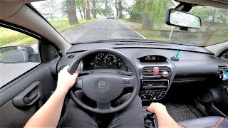 Opel Corsa C 10 60HP 2004 Pure POV Test Drive amp Acceleration 0100  4K 130 [upl. by Golightly]