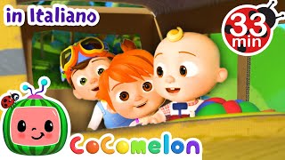 Le Ruote del Bus  CoComelon Italiano  Canzoni per Bambini [upl. by Olegnaed]