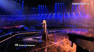 Maya Sar  Korake Ti Znam  Bosnia amp Herzegovina  Live  Grand Final  2012 Eurovision Song Contest [upl. by Ahgiela457]