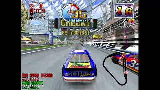 Daytona USA 2 BOTE Beginner Course Normal Car [upl. by Neoma]