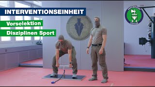 Anleitungsvideo Sport und Reaktionstest Interventionseinheit Kantonspolizei StGallen [upl. by Tamberg981]