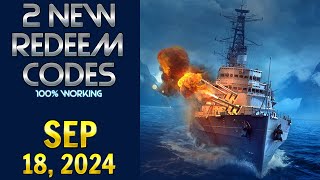 🔥 WoW Legends Codes 2024  World of Warships Legends Gift Codes  World of Warships Redeem Codes [upl. by Adnopoz]