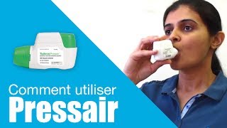 Comment utiliser Pressair in French [upl. by Sheff524]