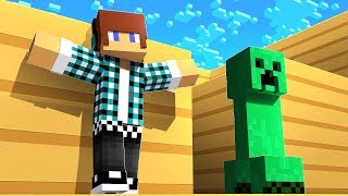 ESCONDE ESCONDE COM UM CREEPER  Novo Minecraft 02 [upl. by Ellenad]