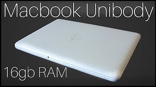 Macbook 13inch Unibody White 16gb Ram Mid 2010 [upl. by Lau]