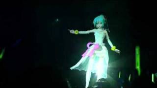 Hologramas reales  Real holograms quotMiku Hatsunequot [upl. by Aramoiz]