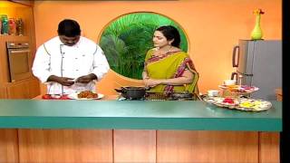 Recipes  Chikkudu Ginjala Chicken  Egg Bonda  02 [upl. by Ecirtnuahs]