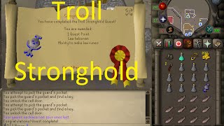 OSRS Quests  Troll Stronghold [upl. by Farrell169]