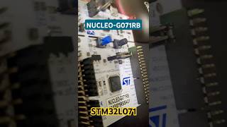 NUCLEOG071RB  STM32L071 trending stm32 [upl. by Aieki917]