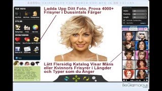 Prova Frisyrer På Nätet  Ladda Upp Ditt Foto  Virtuella Frisyr Simulator för Män Kvinnor [upl. by Medwin]