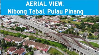 AERIAL VIEW Nibong Tebal Pulau Pinang [upl. by Teak75]