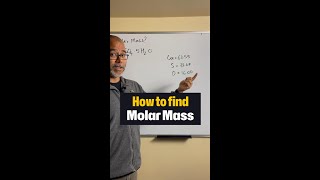 How to find the Molar Mass of a Compound [upl. by Aremmat]