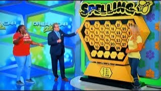 The Price is Right  Spelling Bee  10122017 [upl. by Aleta]