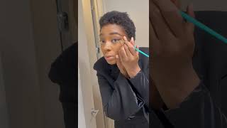 Trying Dior Glow Foundation dior makeup makeuptutorialforblackwomen [upl. by Ailegna]