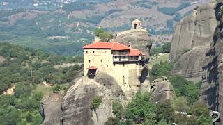 Kalampaka Greece  Meteora monasteries [upl. by Chemosh]