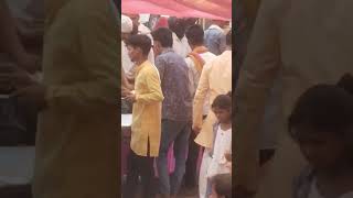 bada Mangal Bhandara Gonda Ambedkar Chauraha ☺️ jay shree ram 🙏🚩viral jayshreeram subscribe [upl. by Xaviera]