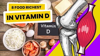 8 Food Richest in Vitamin D  Healthy Foods [upl. by Ethel]