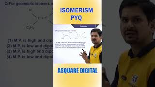 Isomerism PYQ Explained in 60 Seconds By Amit Sir  ASQUARE Digital [upl. by Acemaj]