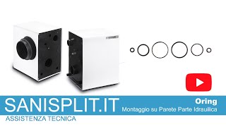 Montaggio e Inserimento ORing su Sanisplit Parete Idraulica  Guarnizioni Istruzioni Tutorial [upl. by Bronson]