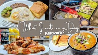 🥚Ketovore Full Day of Eating keto lowcarb [upl. by Concordia]