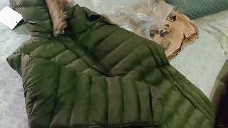 fort Collins jacket for women Myntra haul  olive green jacket  youtube [upl. by Auhsej]