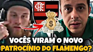 CANAL PALMEIRENSE FICOU INDIGNADO COM PATROCÃNIO DO FLAMENGO E COBRA LEILA PEREIRA KKKKKK [upl. by Alyk]