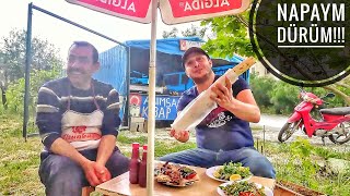 PARAM OLSAYDI BENDE YERDİM DEDİ  TÜFEK DÜRÜM YAPTI Adana kebap [upl. by Gazzo]