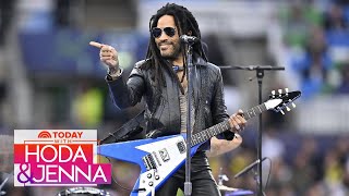 Lenny Kravitz says hes celibate Hoda amp Jenna discuss [upl. by Elma173]