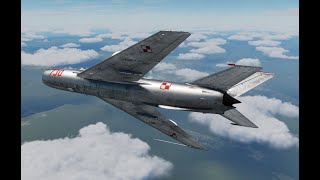 Pokaz pilotażu MiG19P  kpt Czesław Kantyka Babice 1958 [upl. by Aun]