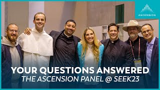 Your Questions Answered with Fr Mike Schmitz Jeff Cavins Fr MarkMary and More SEEK23 [upl. by Elehcor]