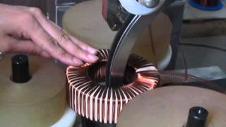 toroidal winding machine toroidal winder current transformer winding machine winding machine [upl. by Aniteb386]