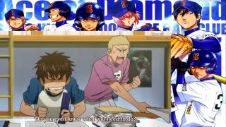 Best of Diamond no Ace 80  Studying with Kanemaru [upl. by Akkahs]