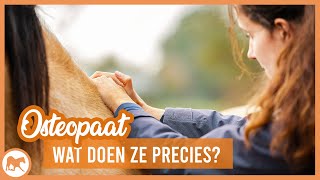 Llevado wordt behandeld door een Osteopaat [upl. by Ettenwahs]