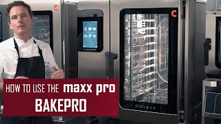 How to use BakePro in the Convotherm maxx pro combi oven [upl. by Nancee]