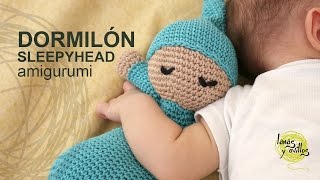 Tutorial Muñeco Dormilón Amigurumi Sleepyhead English subtitles [upl. by Iret]