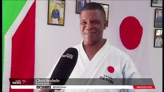 North West karate sensei Chris Seabelo poised to receive 7th black belt [upl. by Hadias]