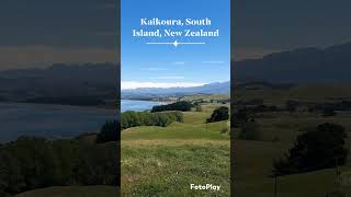 Kaikoura South Island New Zealand InstaTravel TravelGram WanderlustTraveling Newzealand [upl. by Lodhia617]