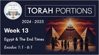 Torah Portion Week 13  Exodus 11  61 End Times Remnant in Egypt 2024  2025 [upl. by Akeyla]