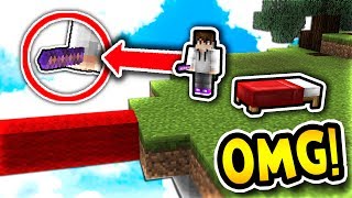 KNOCKBACK STICK CHALLENGE Minecraft Bed Wars [upl. by Raskind]