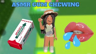 ROBLOX ASMR  Gum Chewing And Intense Mouth Sounds [upl. by Hume742]