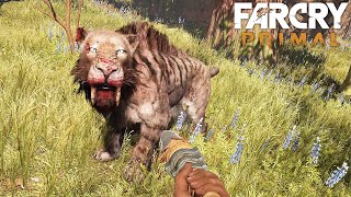 INILAH SANG RAJA SINGA BLOODFANG SABERTOOTH Far Cry Primal GAMEPLAY 5 [upl. by Dammahom]