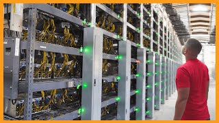 Inside a Billion Dollar Bitcoin Mining Farm [upl. by Urbana463]