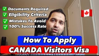 How to Apply VISIT VISA For CANADA in 2023 🇨🇦  Most Comprehensive Video [upl. by Stephie]