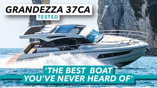 The best boat youve never heard of  Grandezza 37CA test drive amp yacht tour  Motor Boat amp Yachting [upl. by Eiramanel]