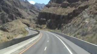 Virgin River Gorge Interstate 15 southbound [upl. by Eibrad]