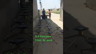 chair bes steel pvd coating revolving chair this good price good quality [upl. by Tletski]