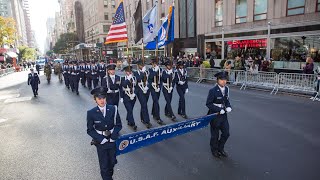 LIVE New York City Holds 104th Veterans Day Parade [upl. by Ahsaercal575]