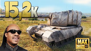 FV4005 Blind shots master 15k damage  World of Tanks [upl. by Eeresid]