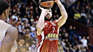 Vassilis Spanoulis vsEA7 Armani M redbasketzoneblogspotgr [upl. by Aztin]