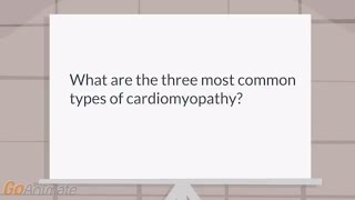 What are the types of cardiomyopathy [upl. by Trumann]